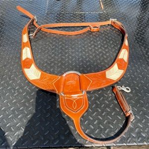 Leather Breast Collar Horse Tack